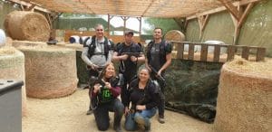 Pixelconnect und Freunde beim Lasergame indoor in Liebenfels