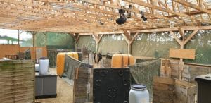 Kontrahenten direkt konfrontiert LaZer Live Action Game