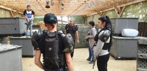 Kurz vor dem Sturm Laserfun Indoor