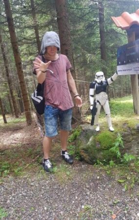 Force User am Laser Spiel Areal