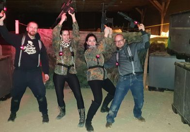 Lasertag in der Halle in Kärnten / Liebenfels