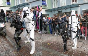 Lazer Live Action am Fasching in St. Veith