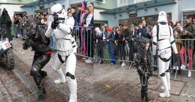 Lazer Live Action am Fasching in St. Veith