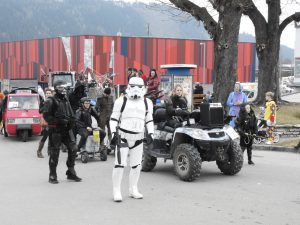 Lasertag Stormtrooper beim Karneval in St. Veit 2019