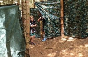 Feind voraus - Lasertag am outdoor Areal in Liebenfels / Kärnten