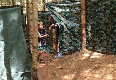 Feind voraus - Lasertag am outdoor Areal in Liebenfels / Kärnten