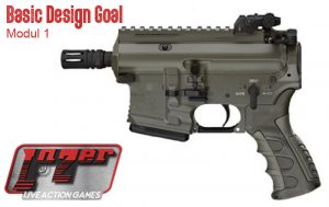 Design-Ziel für neue Lasertag Waffen von Lazer Live Action Games