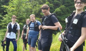 Outdoor Lasertag spielen in Liebenfels / Kärnten