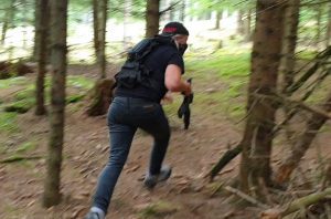 immer in Bewegung bleiben - Lasertag outdoor spielen in Kärnten / Österreich