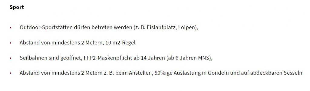 Covid Regeln Bild für Kärnten