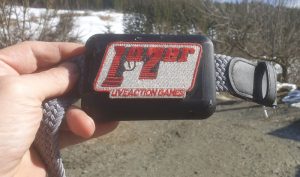 Elektroschocker Prototyp für Lasertag