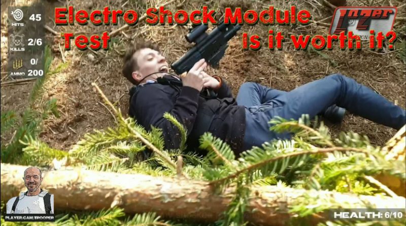 Elektro-Schocker Video beim Lasertag