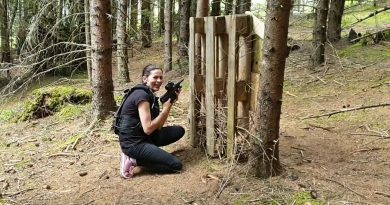 Mama hat Spaß beim Lasertag in Liebenfels Kärnten