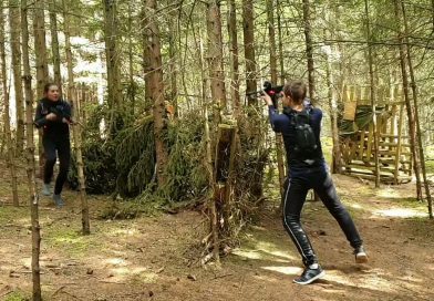 Frontal-Angriff - Lasertag outdoor spielen in Liebenfels/Kärnten