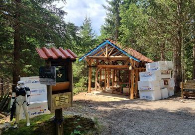 LaZer Hütte am LaserTag Gelände Liebenfels