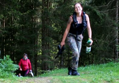 Lasertag spielen am Liebenfelser Wasserfall in Kärnten - Laser Live Action Games
