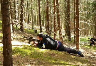 Voller Einsatz - Lasertag in Liebenfels Kärnten outdoor