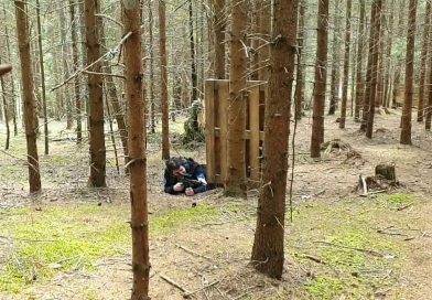 Sniper im Boden - Lasertag in Kärnten