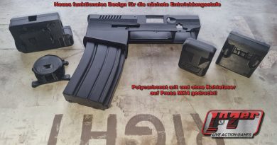 neue Bauteile für das Lasertag System von Lazer Live Action Games