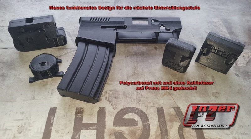 neue Bauteile für das Lasertag System von Lazer Live Action Games